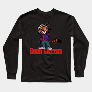 BarBearEh. Redd Lettaz Long Sleeve T-Shirt